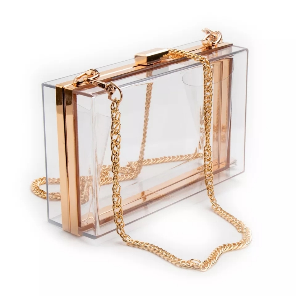 Acrylic Transparent Clutch Bag
